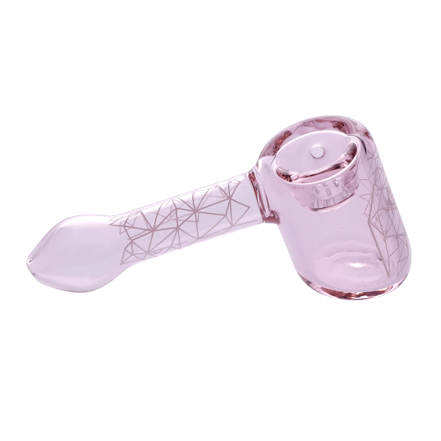 Famous Design Each Famous Design Space Hammer Pipe-Pink-5 in. Handpipes