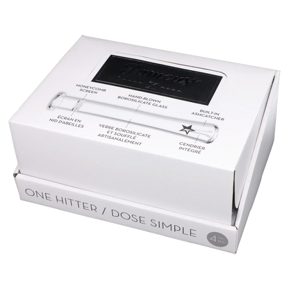 Famous X Each Famous X One Hitter - Clear Glass 4 | Canna Cabana Handpipes