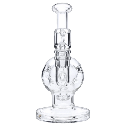 Valiant EACH Valiant VLT Bubbler Rig 7" Clear Quartz Water Pipe Accessories
