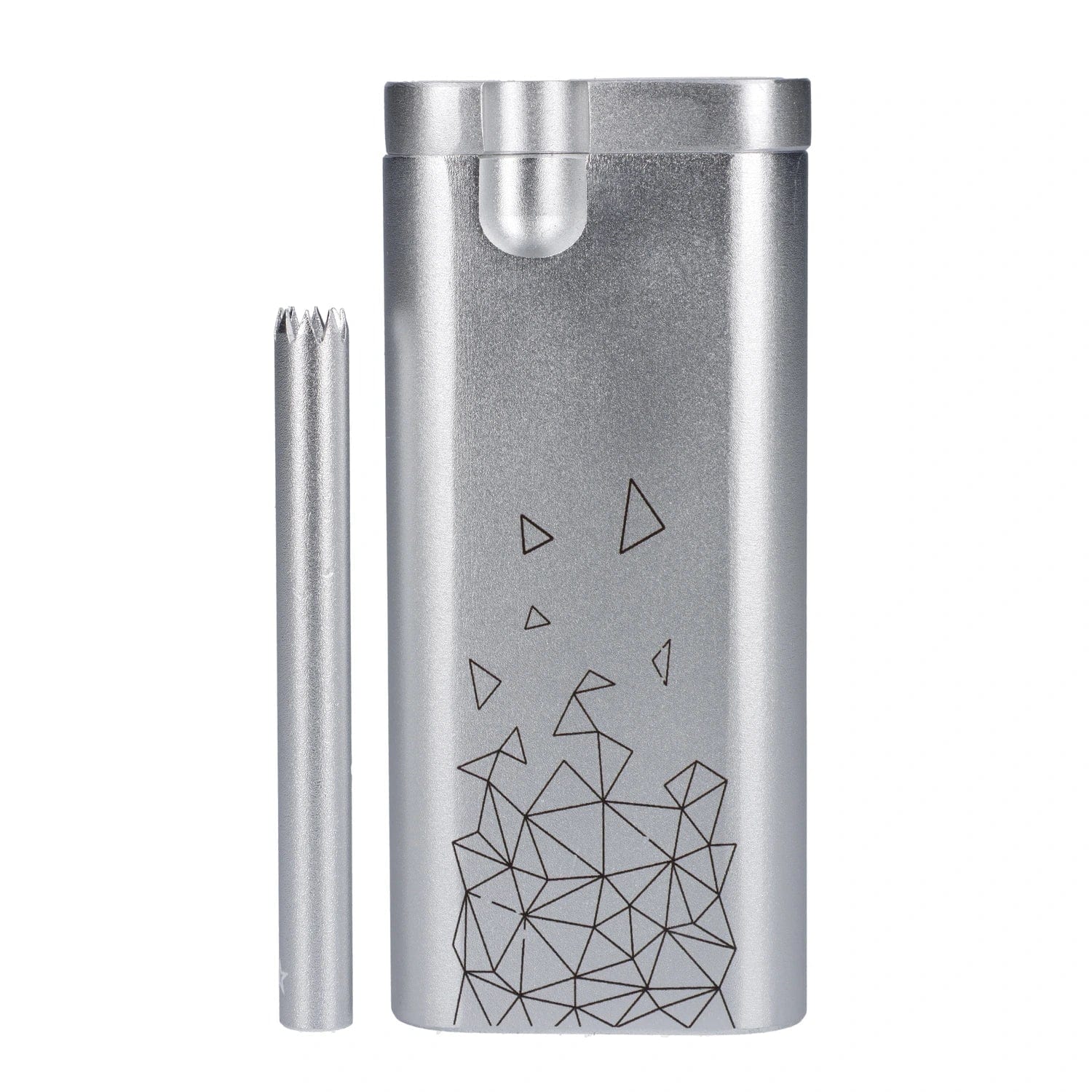 Famous Design Each Famous Design Space Aluminum Dugout - Silver Handpipes