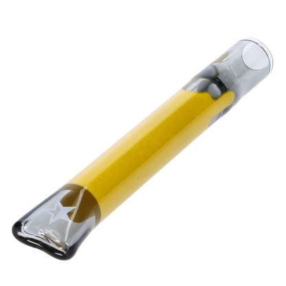 Famous Design Each Famous Design Surrender Chillum - Transparent Black - 4in. Handpipes