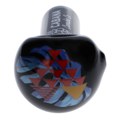 Cabana Canabis Co. The Afterglow Spoon Hand Pipe-Black-5in.