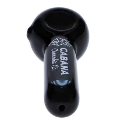 Cabana Canabis Co. The Afterglow Spoon Hand Pipe-Black-5in.