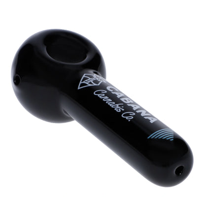 Cabana Canabis Co. The Afterglow Spoon Hand Pipe-Black-5in.