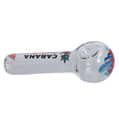 Cabana Cannabis Co. Each Cabana Cannabis Co. The Afterglow 5in Clear Spoon Hand Pipe Handpipes