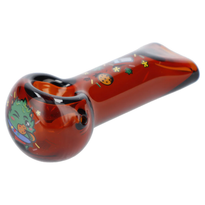 Wido Each Wido GSC Spoon Pipe, Transparent Amber, 4 | Canna Cabana Handpipes