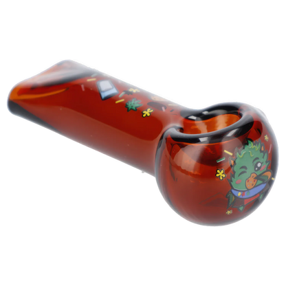 Wido Each Wido GSC Spoon Pipe, Transparent Amber, 4 | Canna Cabana Handpipes