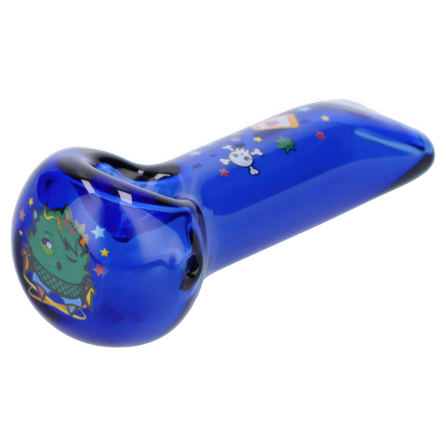 Wido Each Wido Blue Dream Spoon Pipe - Transparent Blue - 4in Handpipes