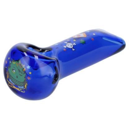 Wido Each Wido Blue Dream Spoon Pipe - Transparent Blue - 4in Handpipes
