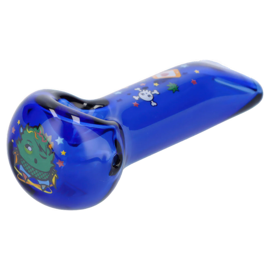 Wido Each Wido Blue Dream Spoon Pipe - Transparent Blue - 4in Handpipes