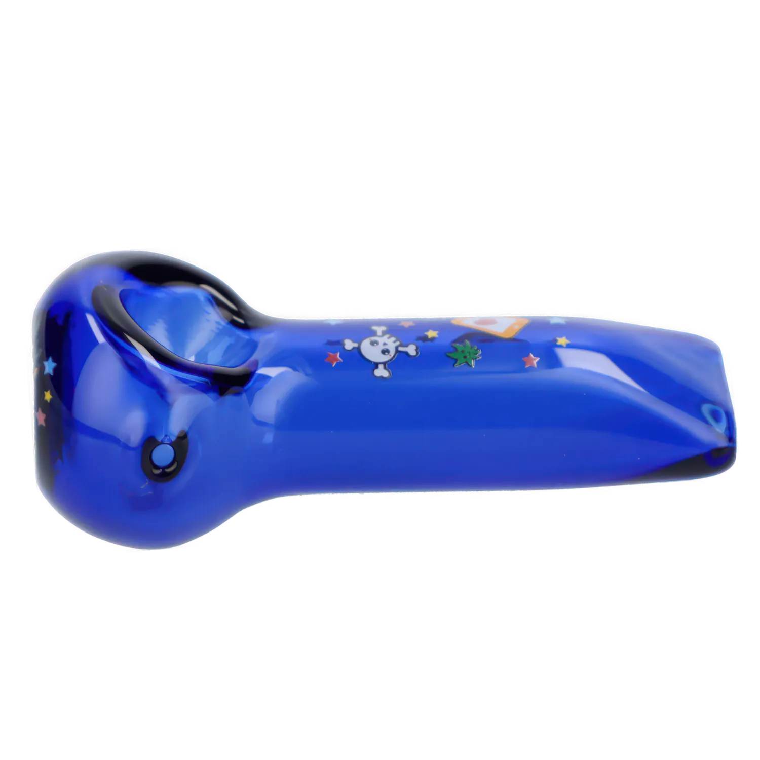 Wido Each Wido Blue Dream Spoon Pipe - Transparent Blue - 4in Handpipes