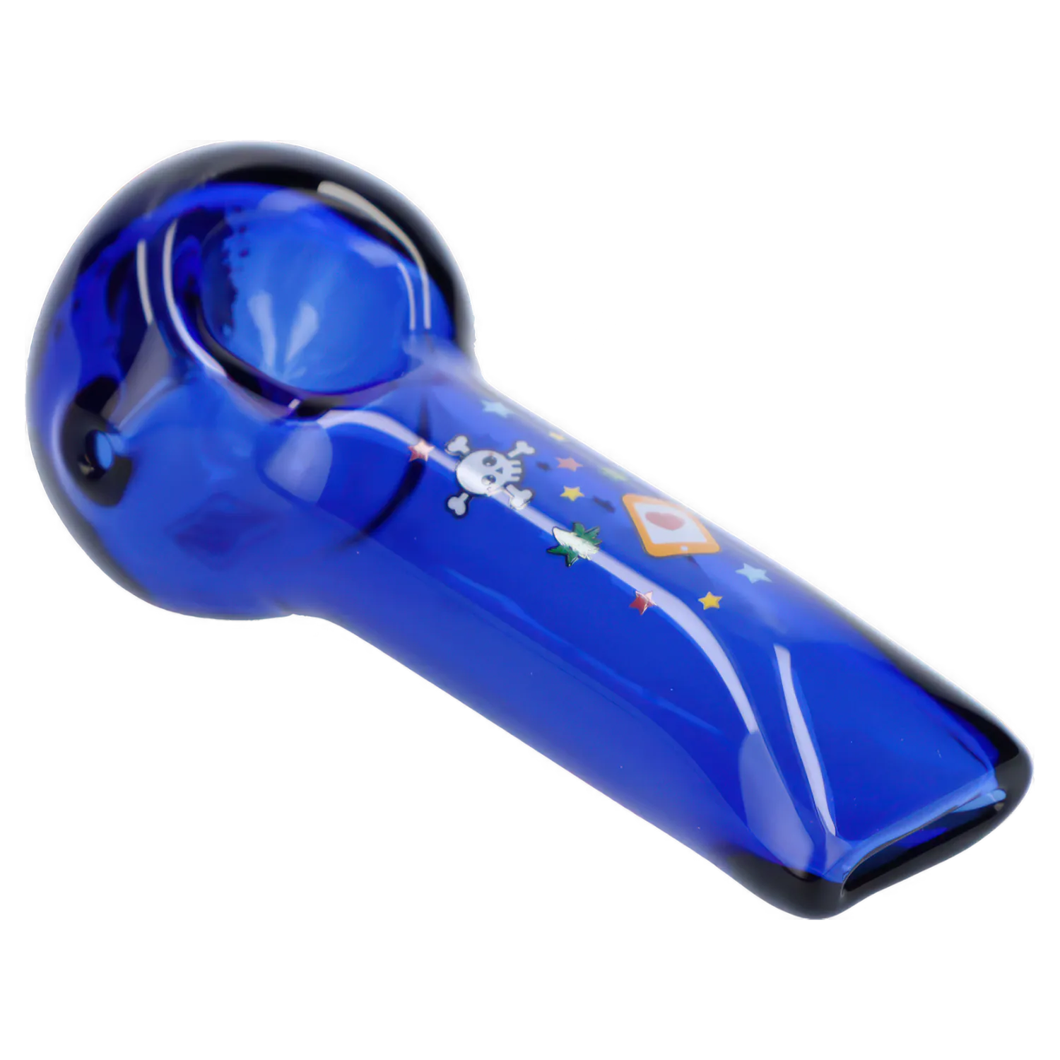Wido Each Wido Blue Dream Spoon Pipe - Transparent Blue - 4in Handpipes