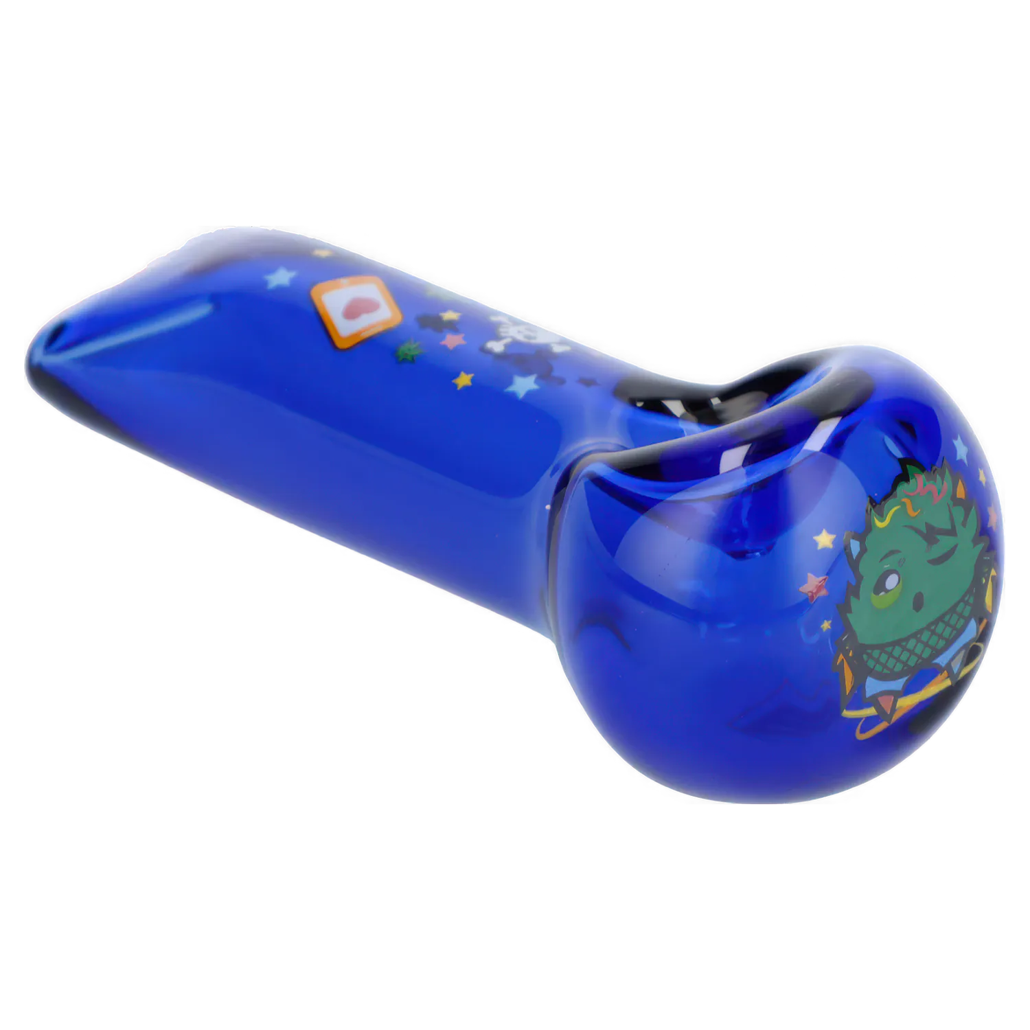 Wido Each Wido Blue Dream Spoon Pipe - Transparent Blue - 4in Handpipes