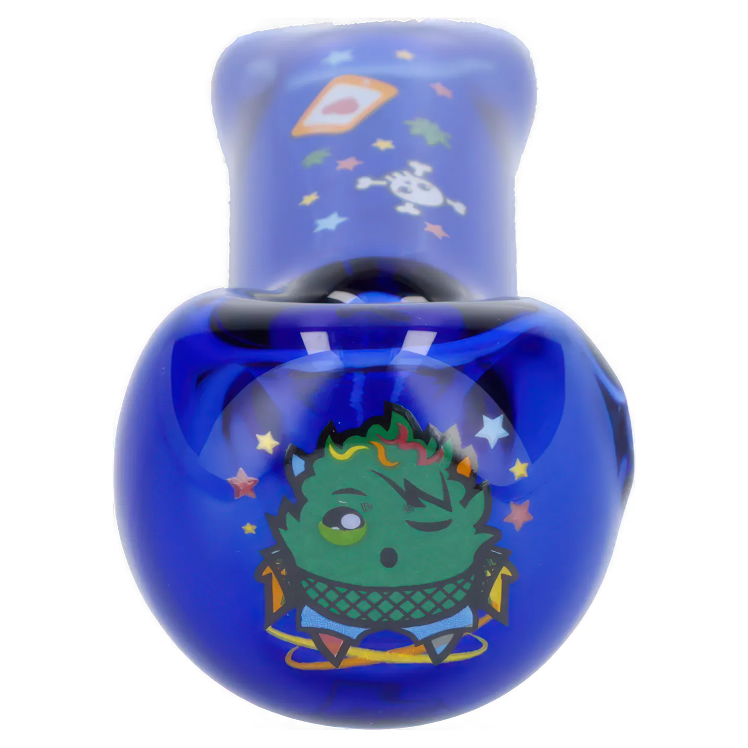 Wido Each Wido Blue Dream Spoon Pipe - Transparent Blue - 4in Handpipes