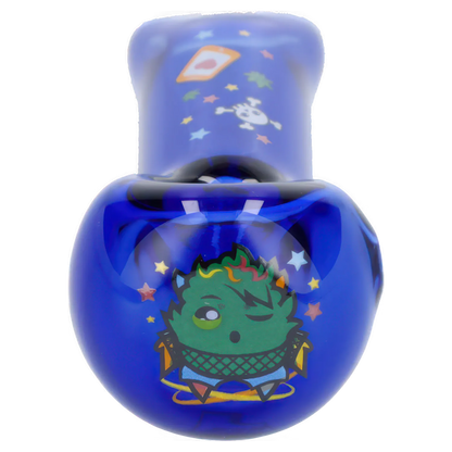Wido Each Wido Blue Dream Spoon Pipe - Transparent Blue - 4in Handpipes