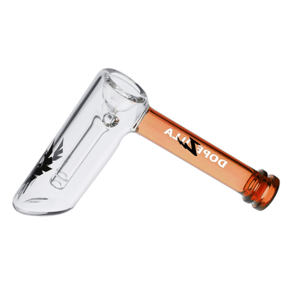 Dopezilla Each Dopezilla Phoenix Amber 5in Glass Hammer Bubbler Pipe Handpipes