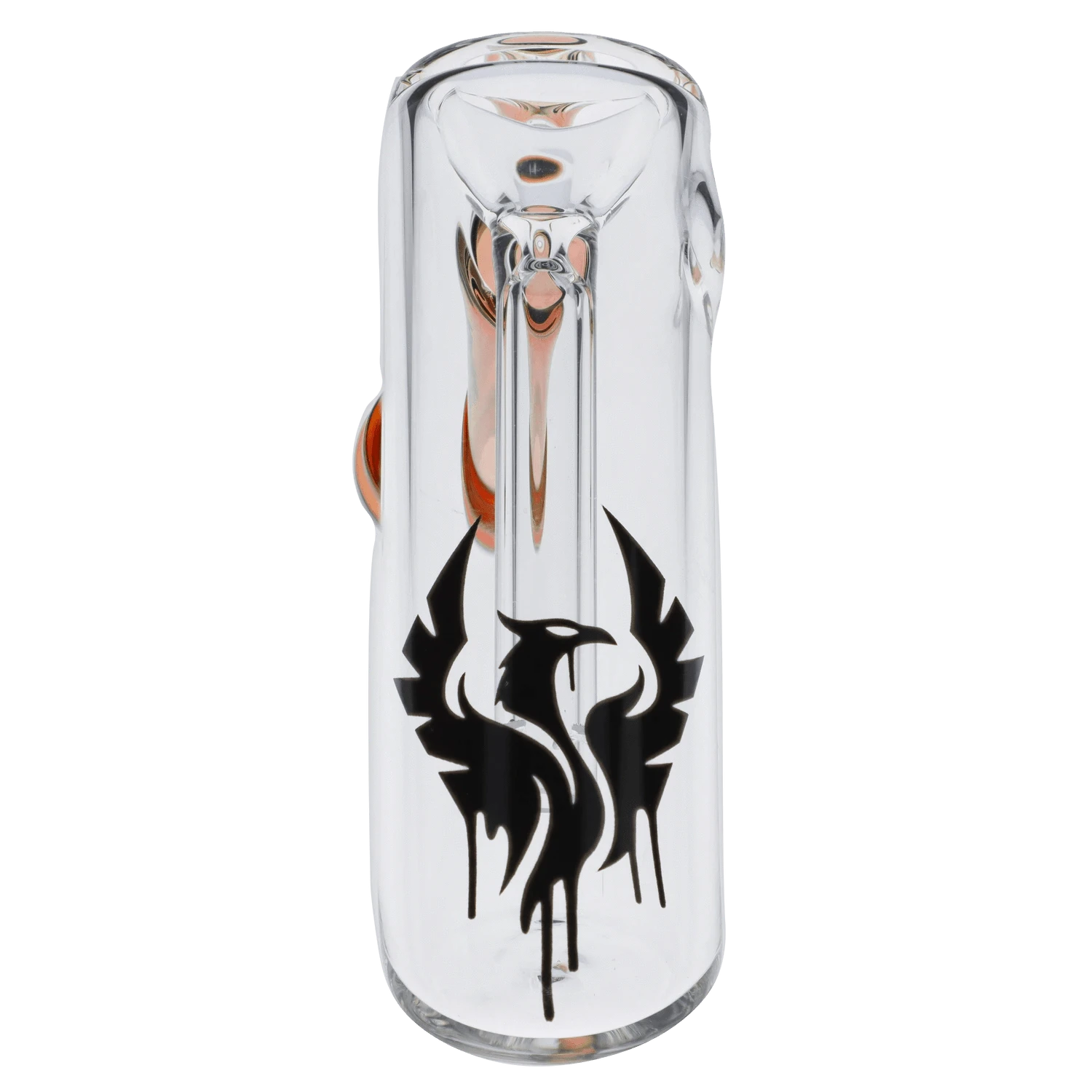 Dopezilla Each Dopezilla Phoenix Amber 5in Glass Hammer Bubbler Pipe Handpipes