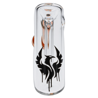 Dopezilla Each Dopezilla Phoenix Amber 5in Glass Hammer Bubbler Pipe Handpipes