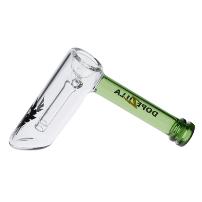 Dopezilla Each Dopezilla Phoenix Bubbler, 5in Green Glass Pipe Handpipes