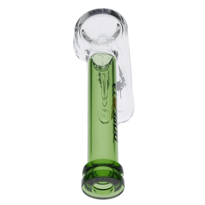 Dopezilla Each Dopezilla Phoenix Bubbler, 5in Green Glass Pipe Handpipes