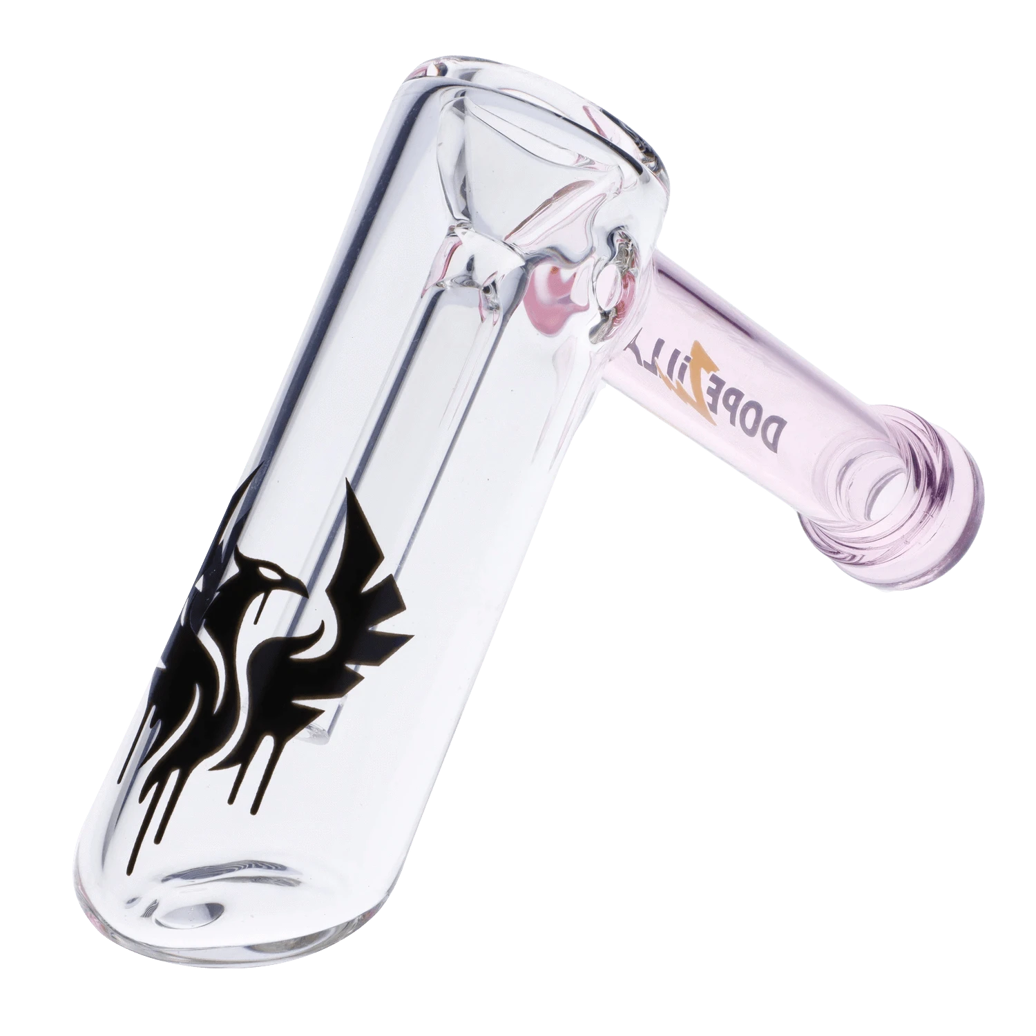 Dopezilla Each Dopezilla Phoenix Bubbler - Transparent Glass Handpipes