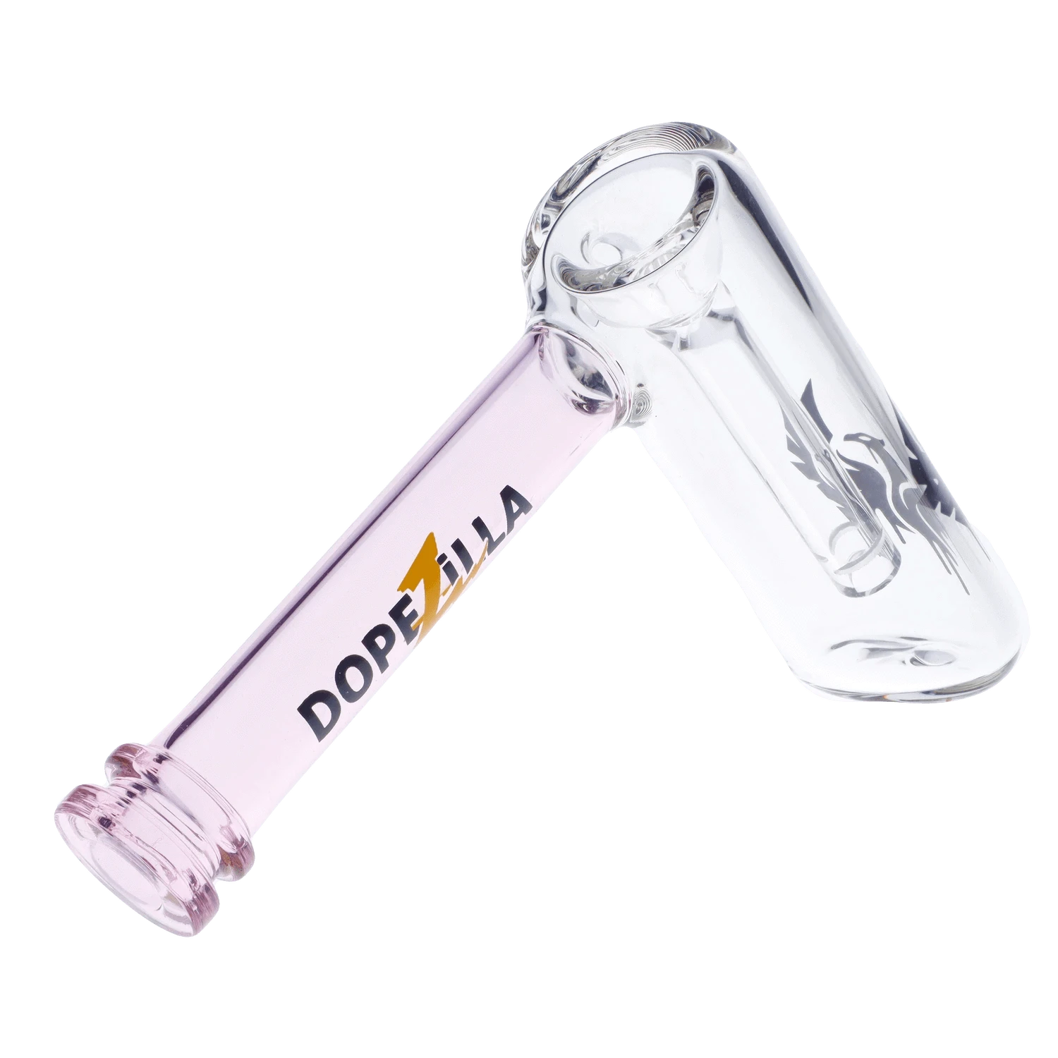 Dopezilla Each Dopezilla Phoenix Bubbler - Transparent Glass Handpipes