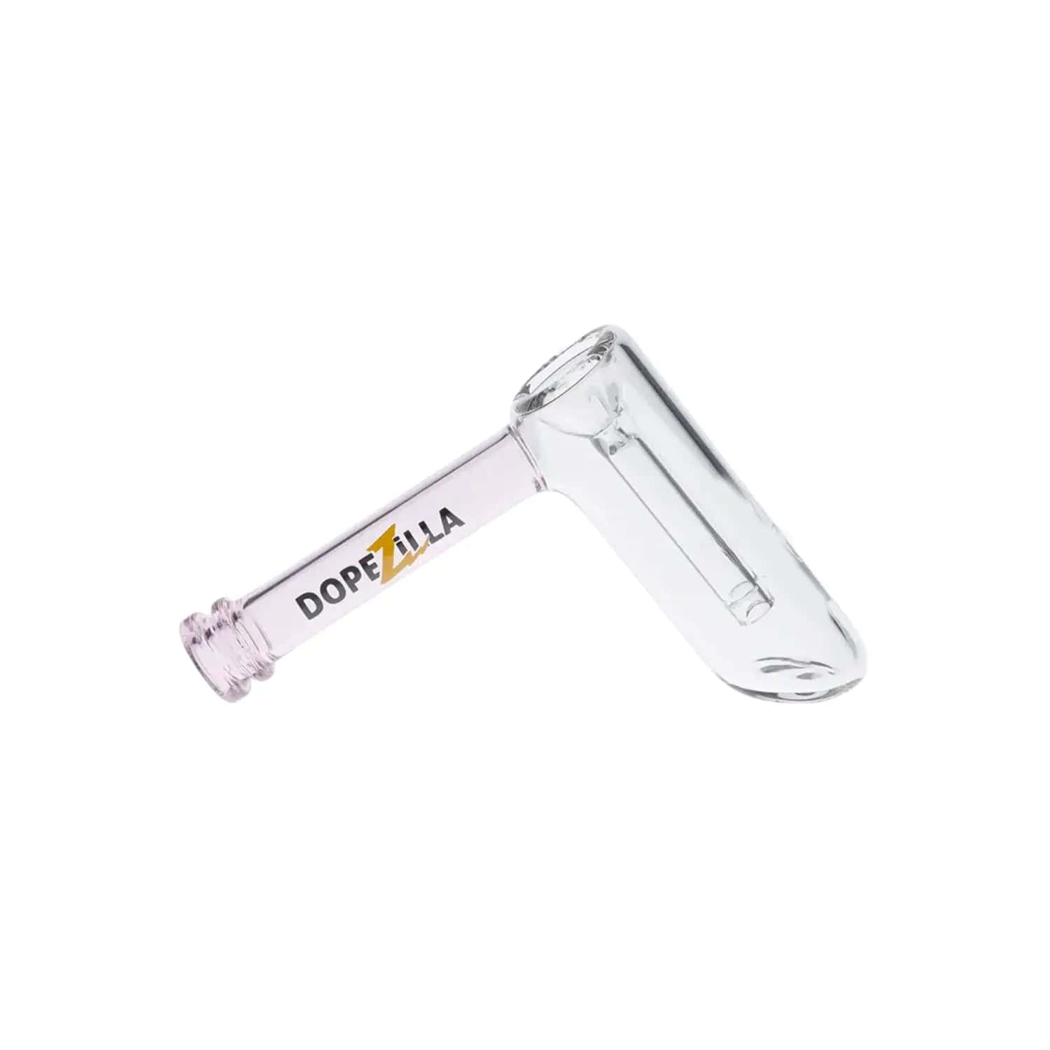 Dopezilla Each Dopezilla Phoenix Bubbler - Transparent Pink - 5in. Handpipes