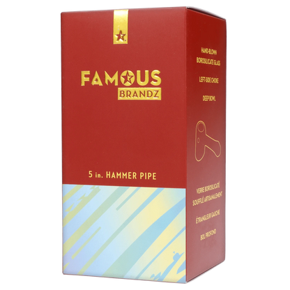 Famous Design Each Famous Design Crystal Fumed Hammer Pipe | Canna Cabana Handpipes