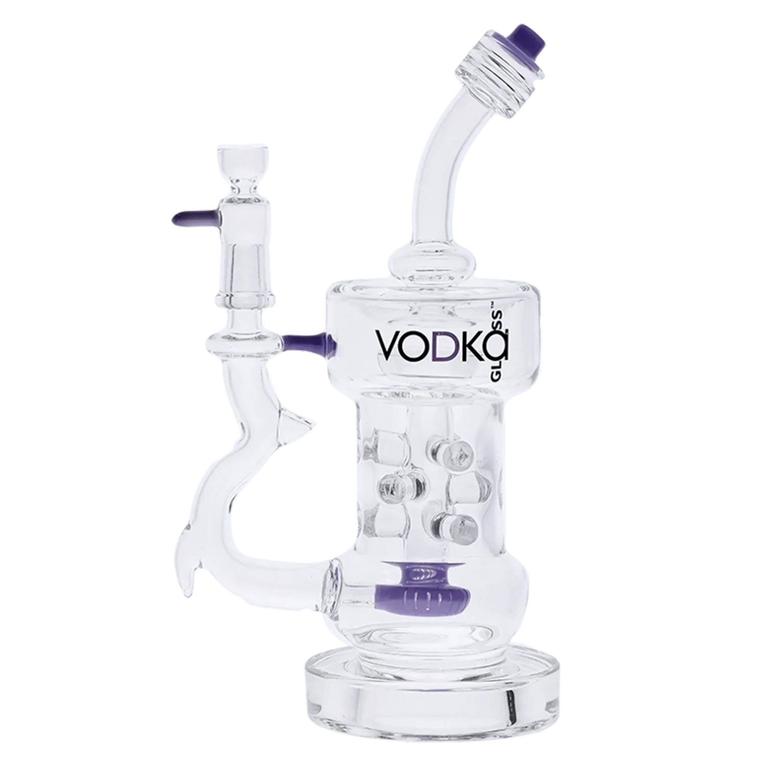 Vodka Each Vodka Glass Icy Thunder Dab Rig: Lowest Price | Canna Cabana Bongs