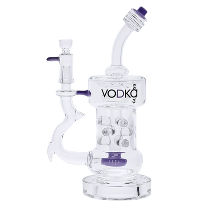 Vodka Each Vodka Glass Icy Thunder Dab Rig: Lowest Price | Canna Cabana Bongs