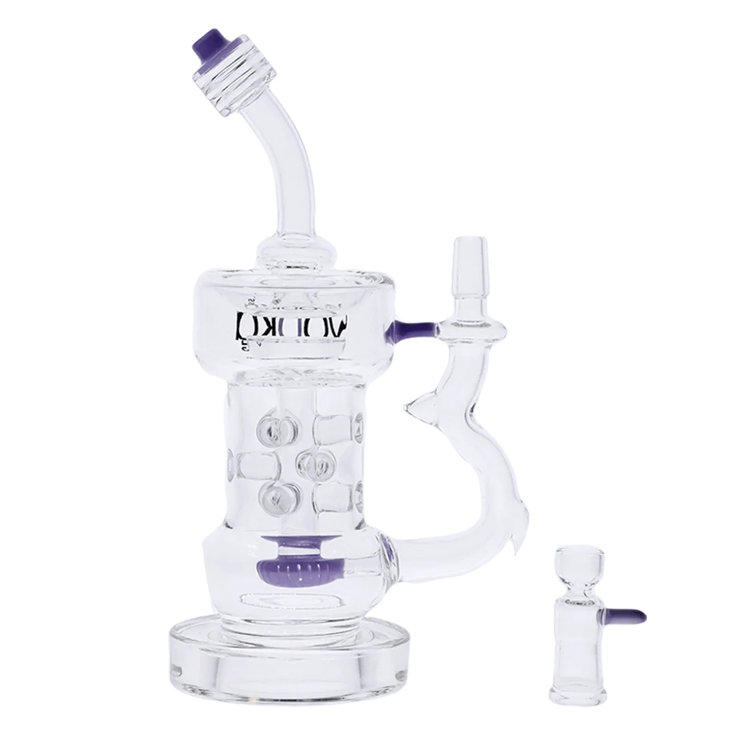 Vodka Each Vodka Glass Icy Thunder Dab Rig: Lowest Price | Canna Cabana Bongs