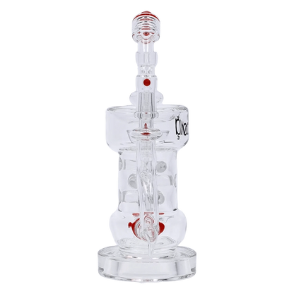 Vodka Each Vodka Icy Thunder Glass Water Pipe, 8.5in, Red Bongs