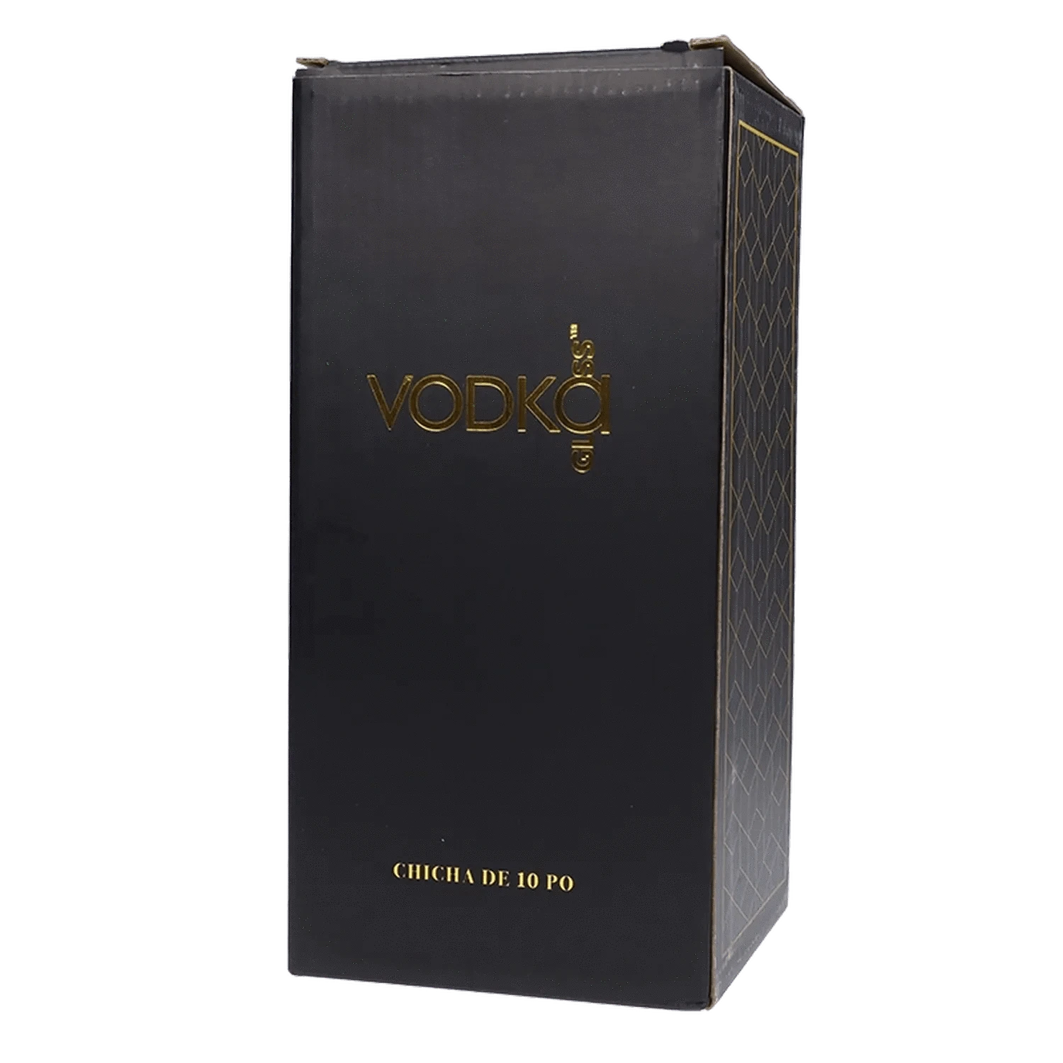 Vodka Each Vodka Icy Thunder Glass Water Pipe, 8.5in, Red Bongs