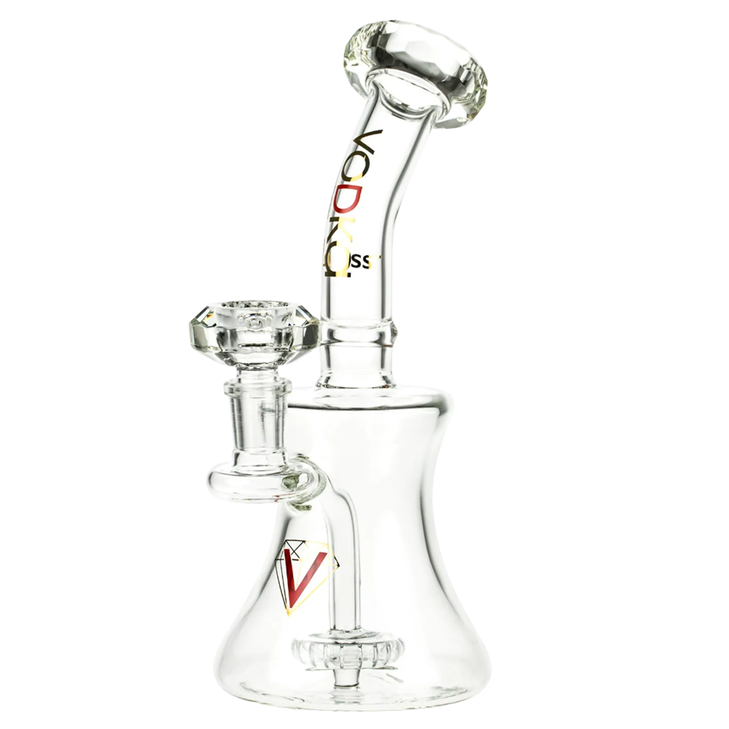 Vodka Each Vodka Water Pipe Prosecco Clear 14.4 bowl-10in Bongs