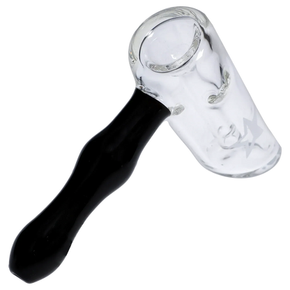 Famous X Each Famous X Straight Hammer Bubbler 6" Glass Bubbler Handpipes