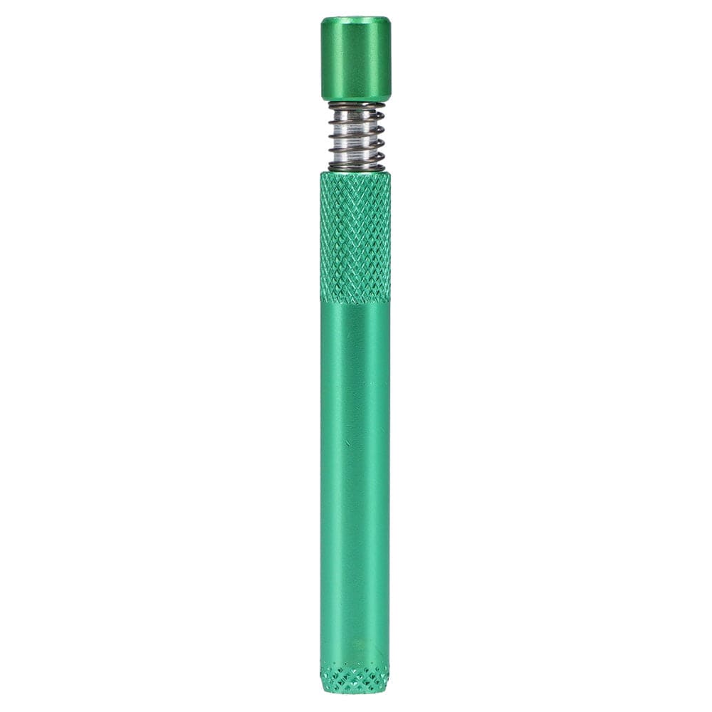 Valiant Each Valiant VLT Spring Loaded Weave Tip One Hitter - Green Handpipes