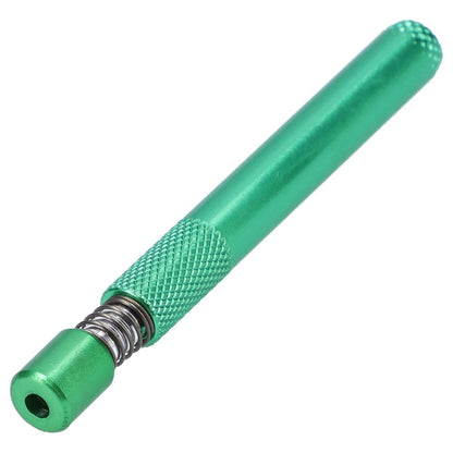 Valiant Each Valiant VLT Spring Loaded Weave Tip One Hitter - Green Handpipes