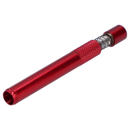 Valiant Each Valiant Spring Loaded Weave Tip One Hitter Red Papers & Cones