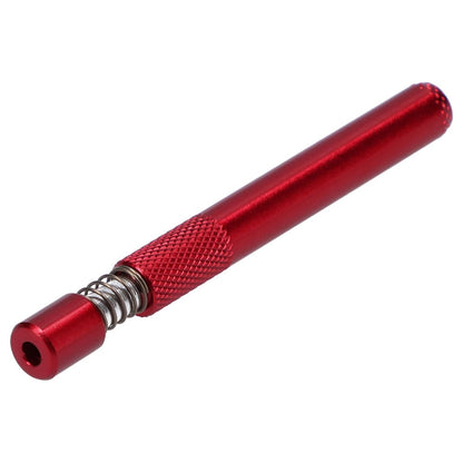 Valiant Each Valiant Spring Loaded Weave Tip One Hitter Red Papers & Cones