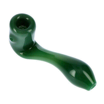 Valiant Each Valiant Jade Green Glass Sherlock Pipe | Canna Cabana Handpipes