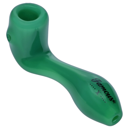 Famous X Each Famous X Sherlock Pipe - Milky Jade - 4in | Canna Cabana Handpipes