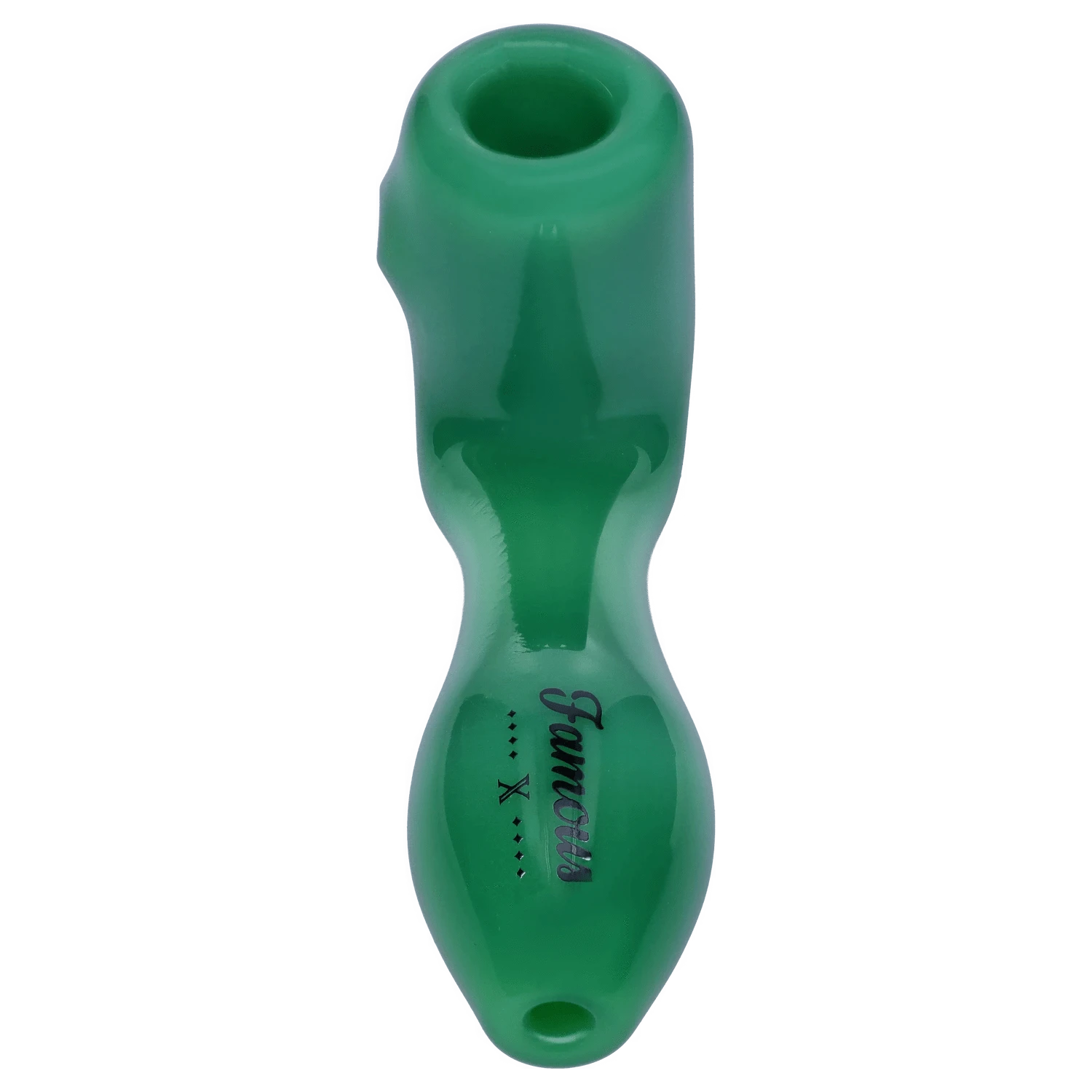 Famous X Each Famous X Sherlock Pipe - Milky Jade - 4in | Canna Cabana Handpipes