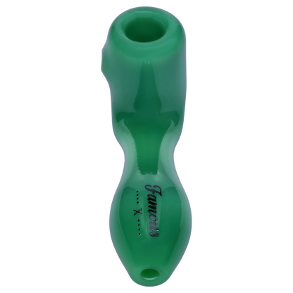 Famous X Each Famous X Sherlock Pipe - Milky Jade - 4in | Canna Cabana Handpipes