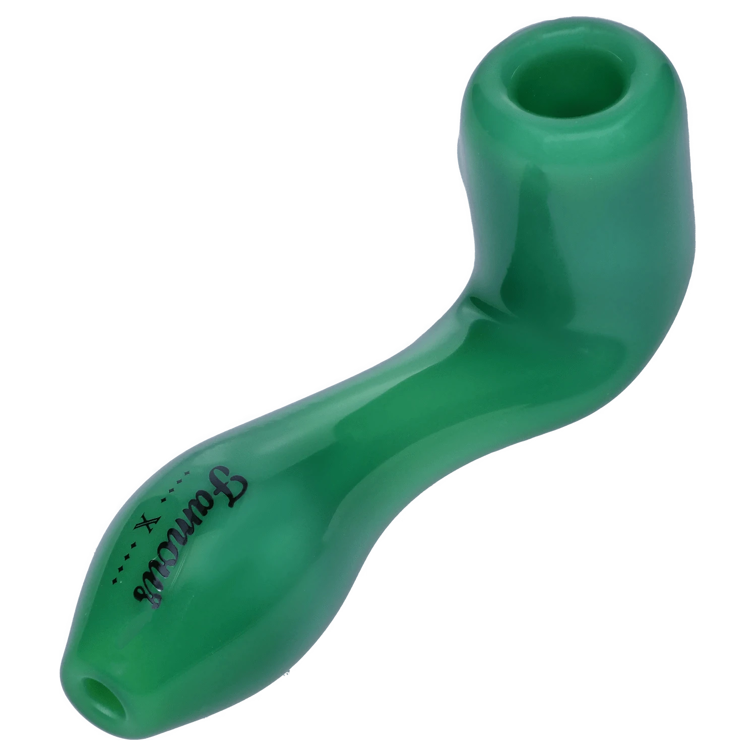 Famous X Each Famous X Sherlock Pipe - Milky Jade - 4in | Canna Cabana Handpipes