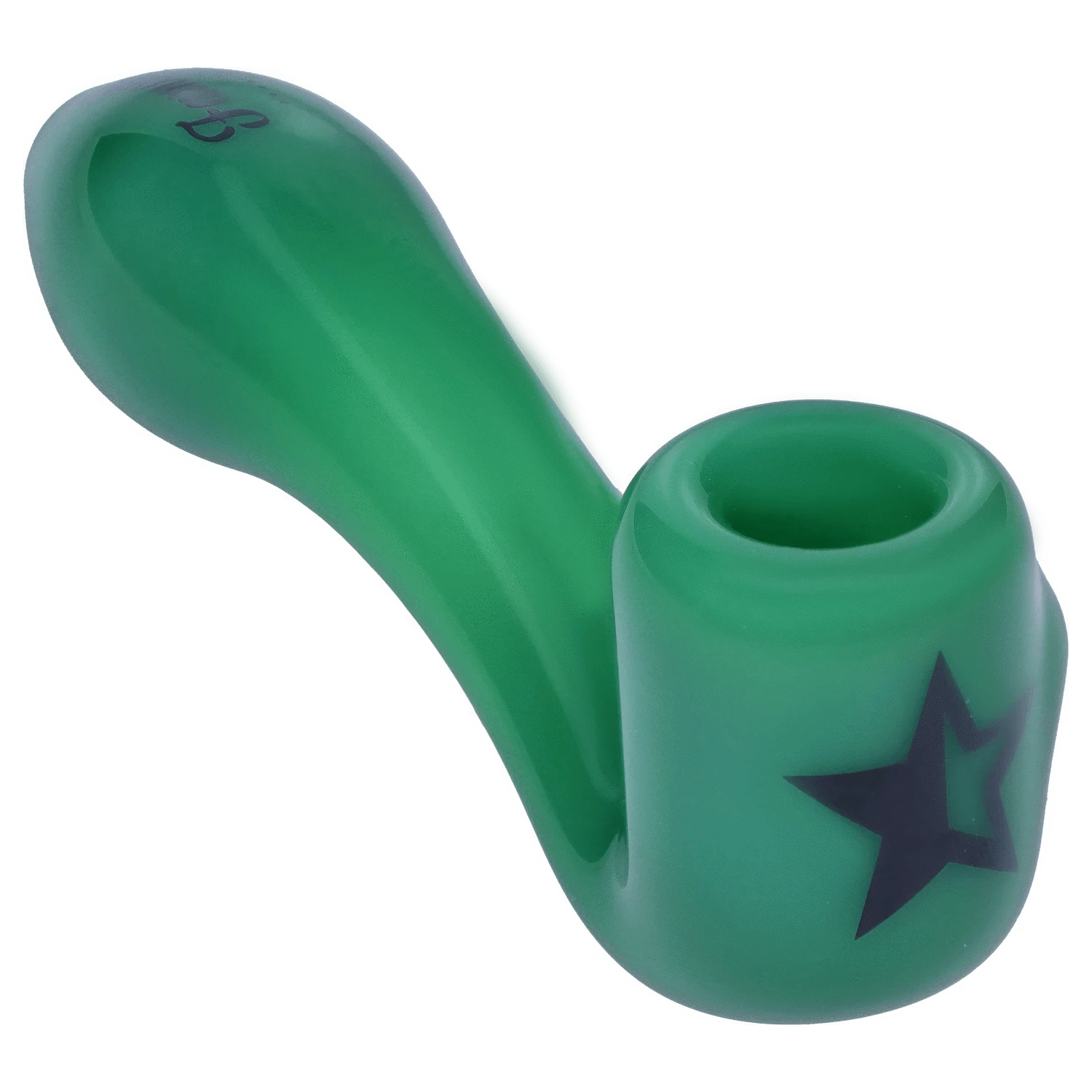 Famous X Each Famous X Sherlock Pipe - Milky Jade - 4in | Canna Cabana Handpipes