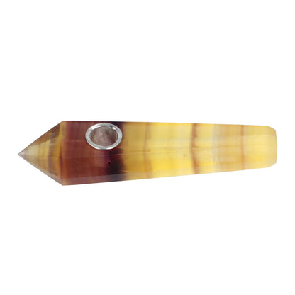 Valiant Each Valiant Crystal Pipe - Wood Grain Handpipes