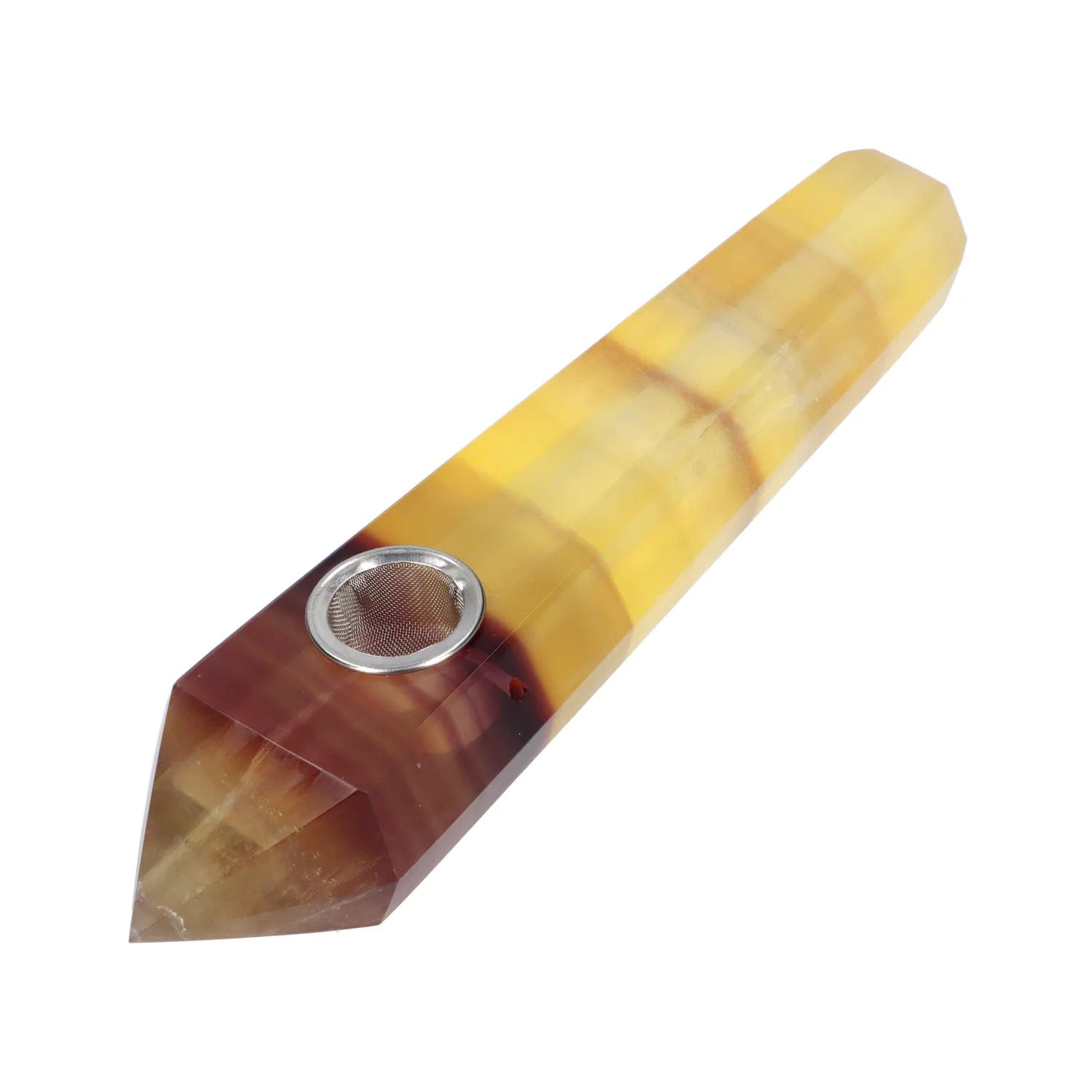 Valiant Each Valiant Crystal Pipe - Wood Grain Handpipes