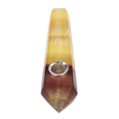 Valiant Each Valiant Crystal Pipe - Wood Grain Handpipes