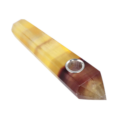 Valiant Each Valiant Crystal Pipe - Wood Grain Handpipes