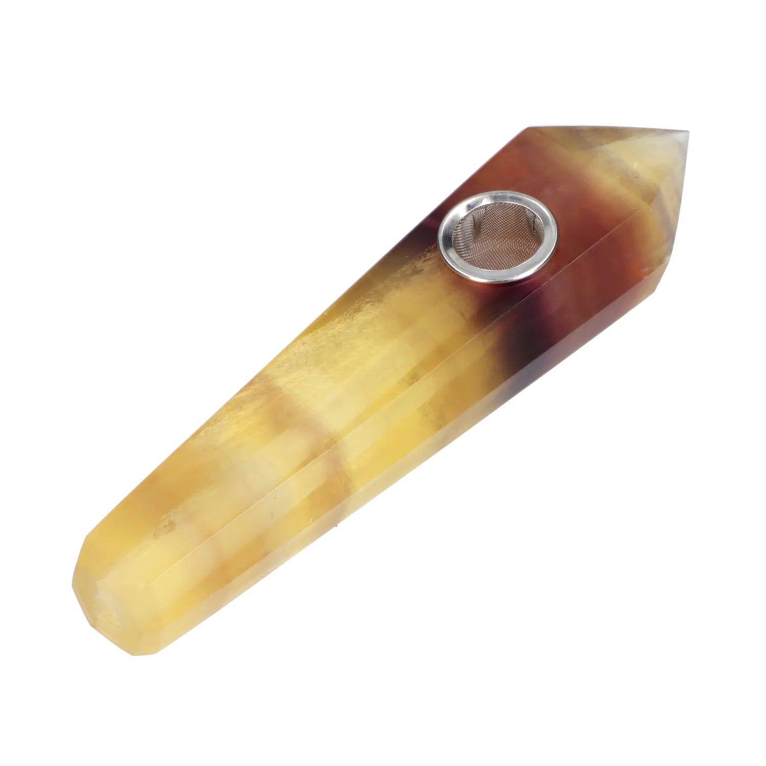 Valiant Each Valiant Crystal Pipe - Wood Grain Handpipes